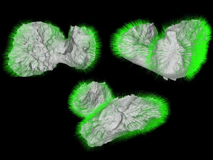 Rosetta comet likely formed from two separate objects