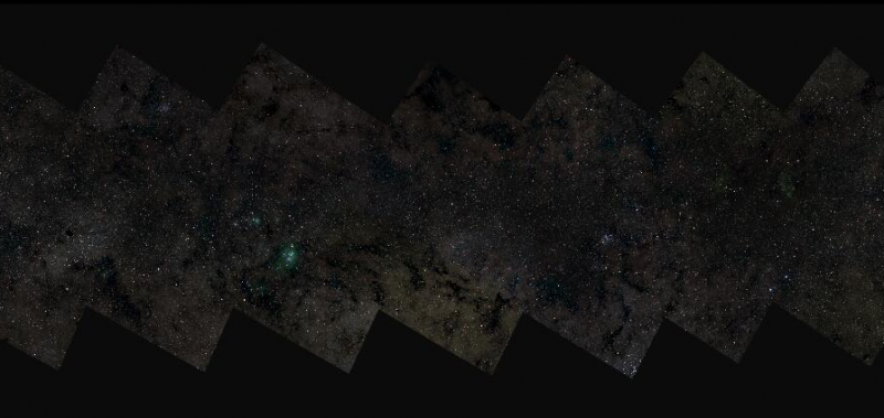 Milky Way photo with 46 billion pixels is the largest astronomical image of all time