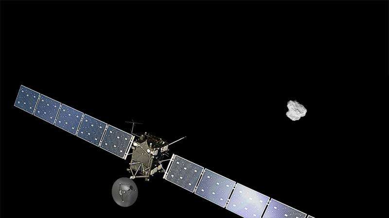 Rosetta finds molecular oxygen on comet 67P