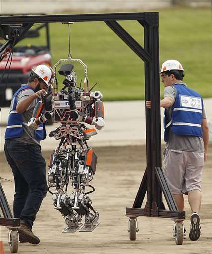 Robots compete in response to California disaster simulation