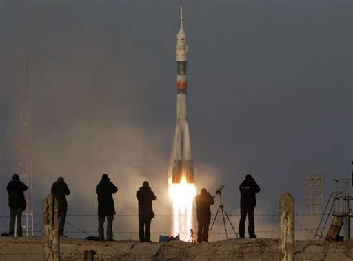 Russian capsule docks safely at International Space Station