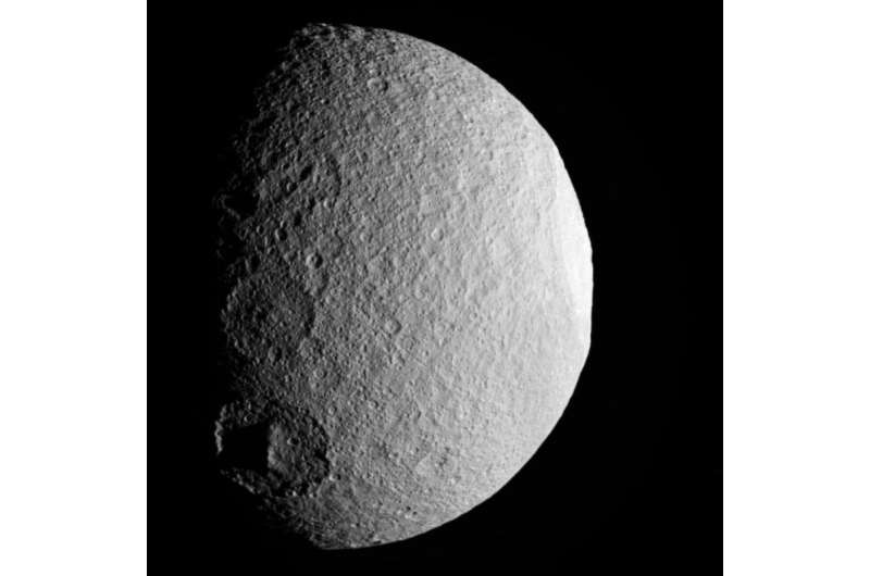 Saturn’s moon Tethys