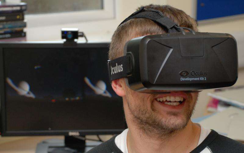 Team develops virtual reality edition of Stellarum for Oculus Rift
