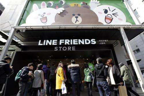 Big in Asia, Line app hopes cute factor will win worldwide