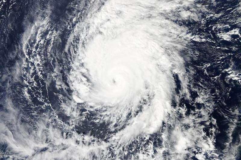 NASA sees Hurricane Olaf still a major hurricane