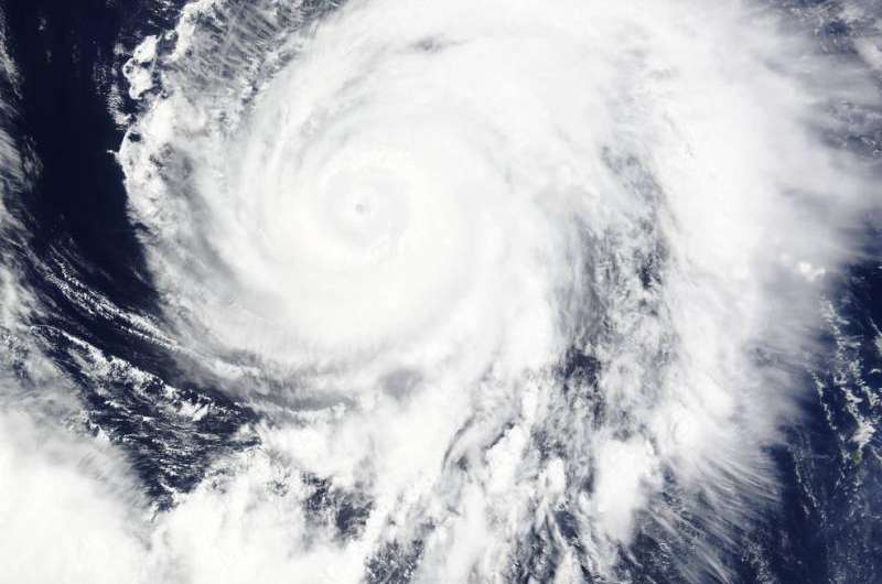 NASA sees Typhoon Nangka moving through Northwestern Pacific