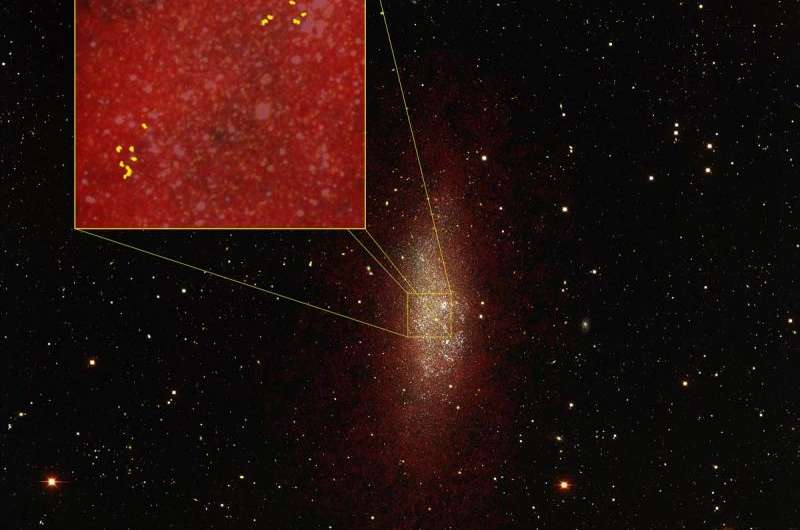 Astronomers discover how lowly dwarf galaxy becomes star-forming powerhouse