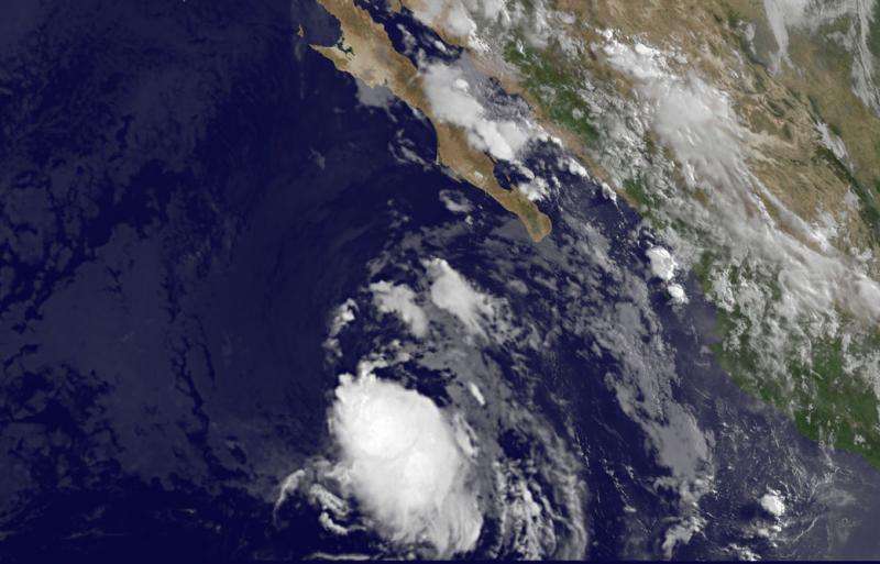 Satellite sees birth of Tropical Storm Felicia in Eastern Pacific Ocean