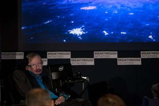 Searching for ET: Hawking to look for extraterrestrial life