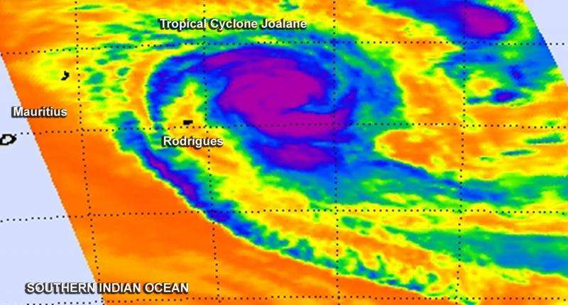 NASA satellite image shows Joalane's beauty beyond compare
