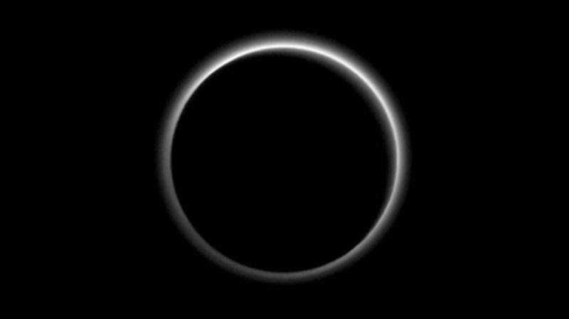 NASA’s New Horizons team finds haze, flowing ice on Pluto