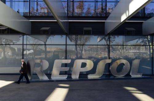 After two months of searching for oil more than two kilometres (1.2 miles) below the sea bed off the Canary Islands, Repsol said