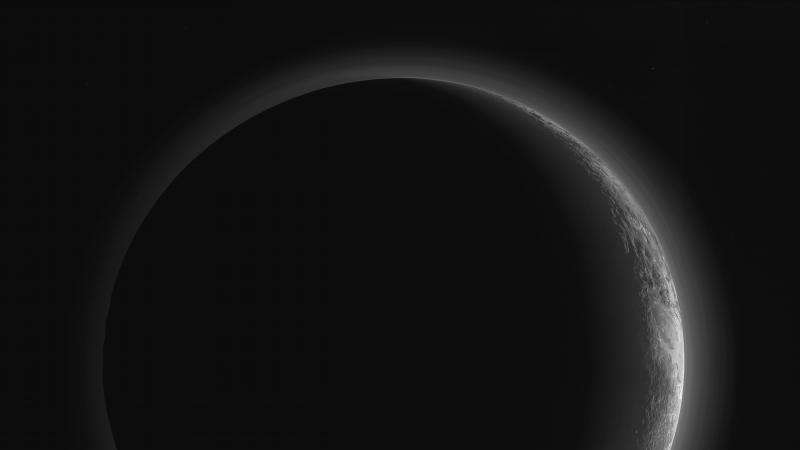 A full view of Pluto’s stunning crescent from New Horizons
