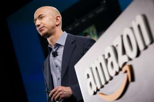 Amazon.com founder and CEO Jeff Bezos, on June 18, 2014 in Seattle, Washington
