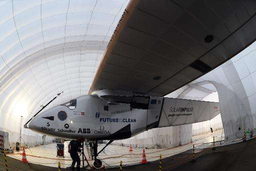 An ambitious attempt to circumnavigate the globe in a solar-powered plane is facing a &quot;moment of truth&quot; after the Sola