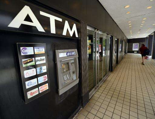 An ATM machine on Third Avenue in New York that was used as cyber thieves around the world stole $45 million  in May 2013