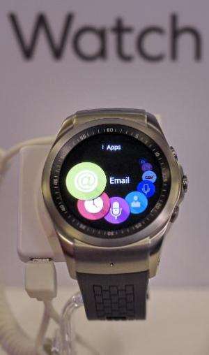 A new smartwatch from South Korean consumer goods giant LG, one of   the new devices that analysts say will make 2015 a 'tipping