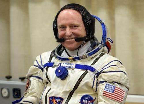 A new spacesuit was shipped to the ISS and will be worn by US astronaut Barry Wilmore for spacewalks outside the International S
