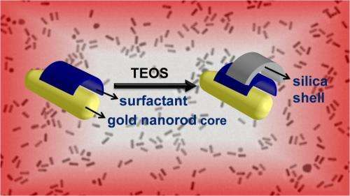 An improved method for coating gold nanorods
