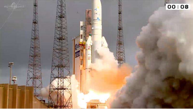 Ariane 5’s first launch of 2015