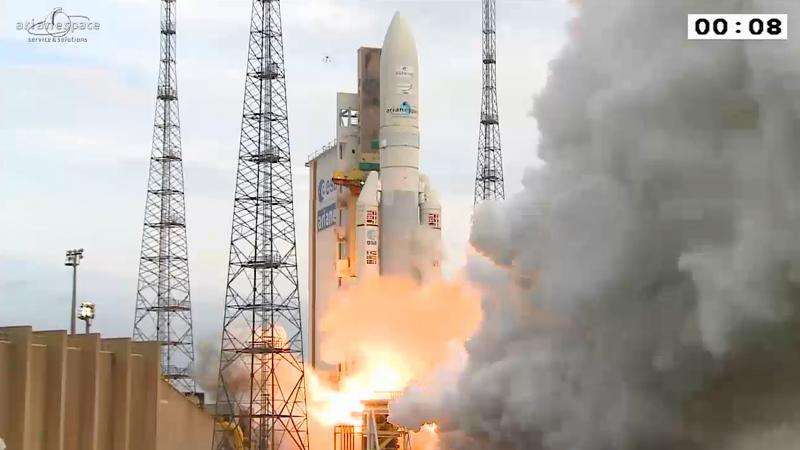 Ariane 5’s fourth launch of 2015