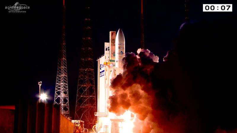 Ariane 5’s sixth launch this year