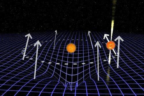 Astronomers use vanishing neutron star to measure space-time warp
