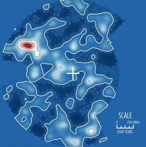 Astrophyicists draw most comprehensive map of the universe