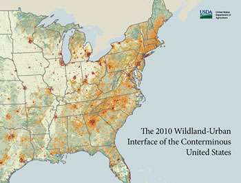 As wildland-urban interface grows, so does risk to people and habitats