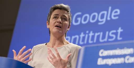 At a glance: What the EU says Google is doing wrong