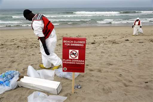 Authorities eye reopening of goo-struck California beaches
