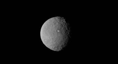 'Bright spot' on Ceres has dimmer companion