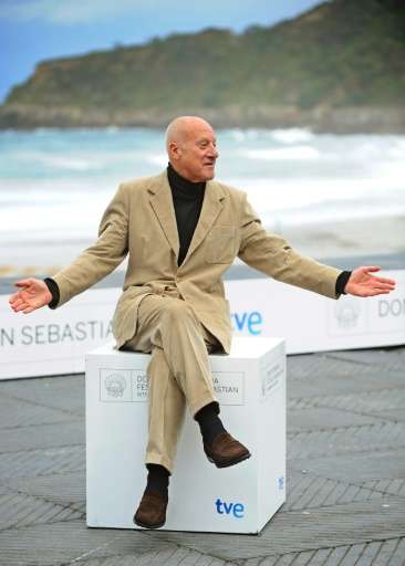 British architect Norman Foster poses for a photo in San Sebastian, Spain, in 2010