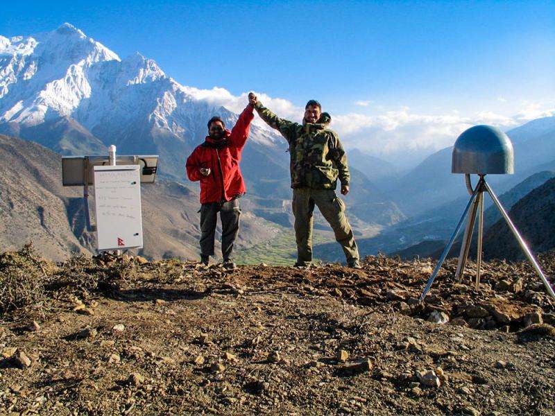 Caltech-led team looks in detail at the April 2015 earthquake in Nepal
