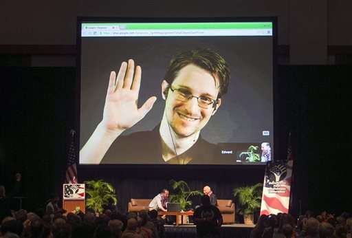 "Can you hear me now?" Snowden joins Twitter, follows NSA