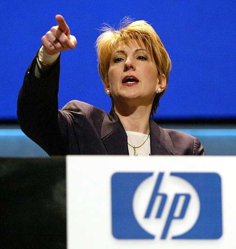 Carly Fiorina was named CEO of Hewlett-Packard in 1999, becoming the first woman to head a Fortune 50 company