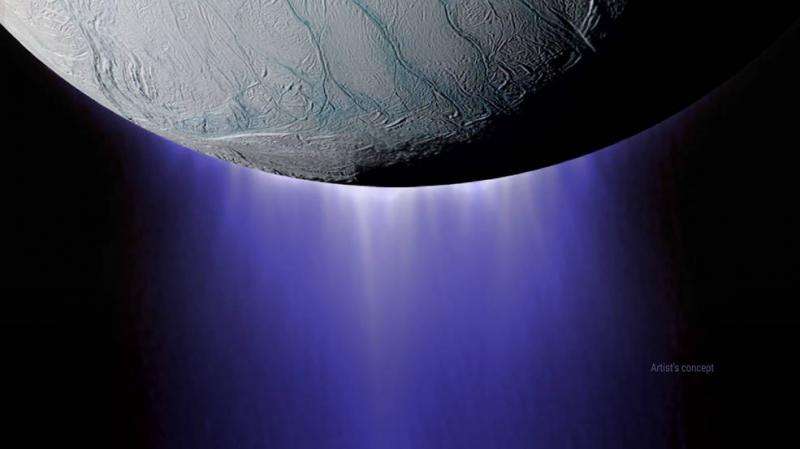 Cassini plunged into icy plumes of Enceladus