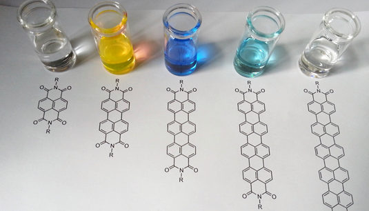 Chemists synthesize a new dye particularly suitable for the inconspicuous labelling of textiles