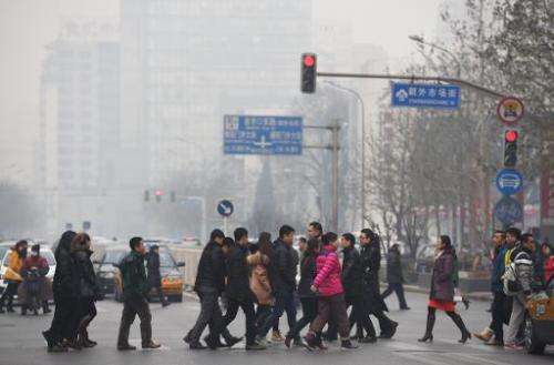 China's cities are often hit by heavy pollution, blamed on coal-burning by power stations and industry, as well as vehicle use