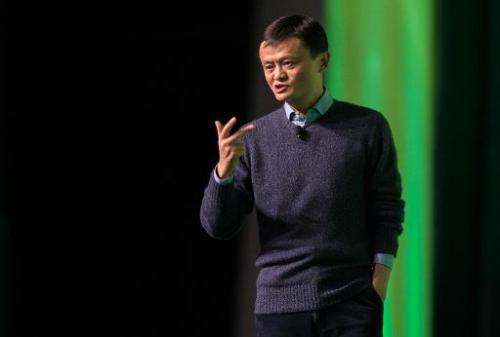 Chinese billionaire and Alibaba founder Jack Ma speaks during a forum in Hong Kong, February 2, 2015