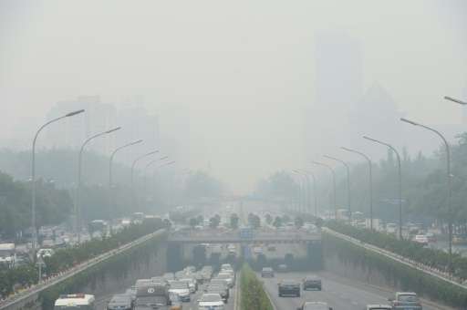 Chinese cities, such as Beijing, pictured in June, are often hit by heavy pollution, blamed on coal-burning by power stations an
