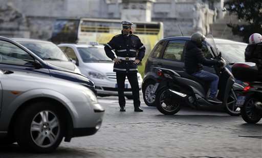 Choking on smog, Rome and Milan issue no-car day edicts