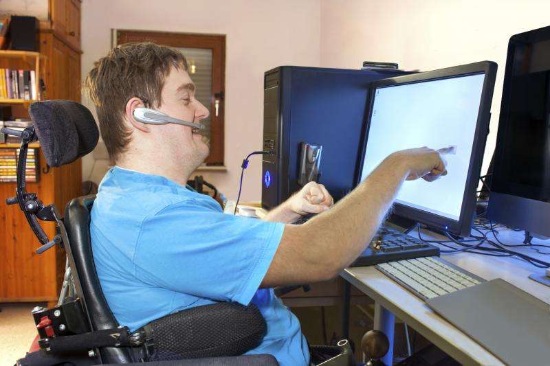 Cloud-based infrastructure for Internet users with special needs