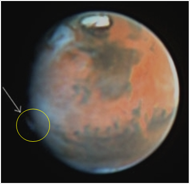 'Cloud' over Mars leaves scientists baffled