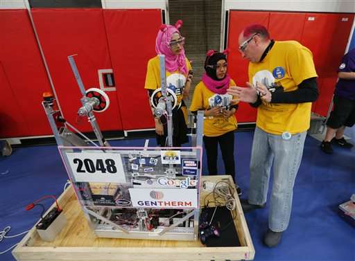 College tie-ins allow more to join Michigan robotics craze