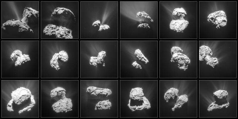 Comet activity for the first third of 2015