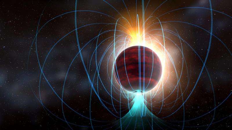 Cool, dim dwarf star is magnetic powerhouse
