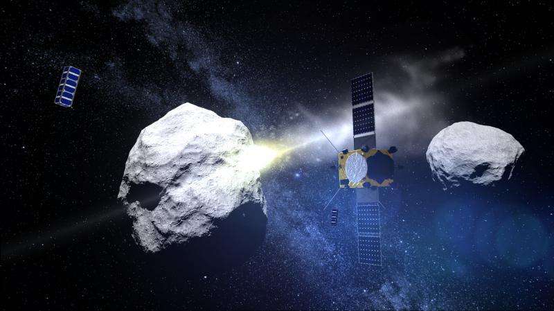 CubeSats to an asteroid