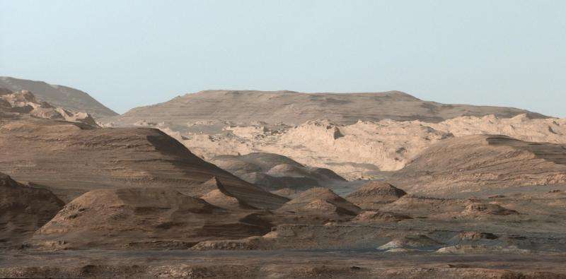 Curiosity's drill hole and location are picture perfect