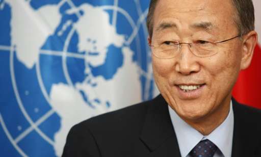 Current UN Secretary General Ban Ki-moon, pictured in Vienna on September 2, 2010, will step down at the end of 2016